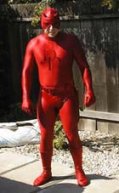Man dressed as Daredevil