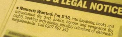 spoof classified ads