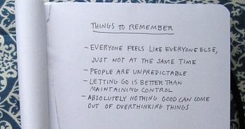 Things To Remember... Things To Remember...