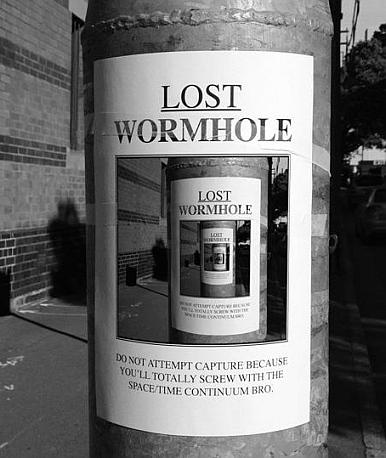 Lost Wormhole